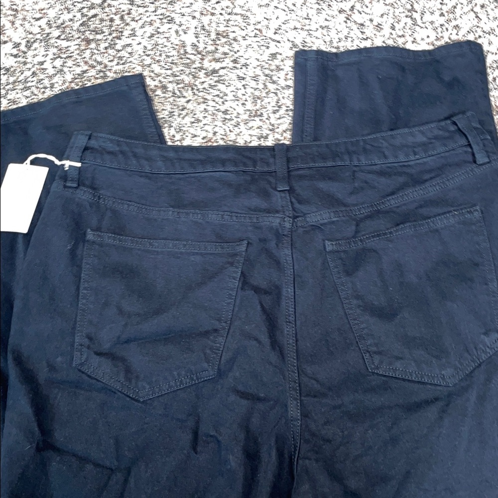 Universal Thread Black Highest Rise Straight Leg Jeans Woman’s Var Sizes | NWT - Picture 3 of 10